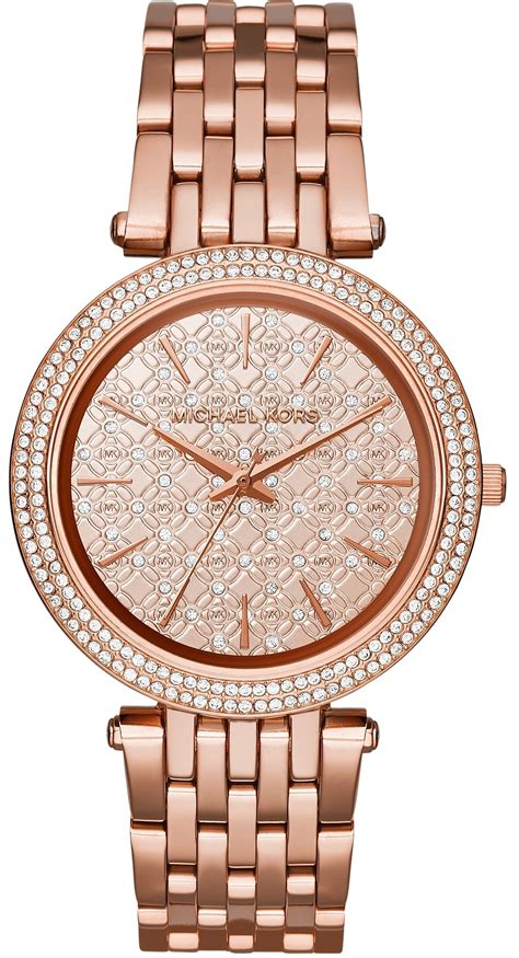 damenuhren gold michael kors|michael kors rose gold watch.